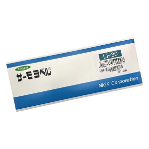 Tem nhãn đo hiển thị nhiệt độ NiGK LI-80